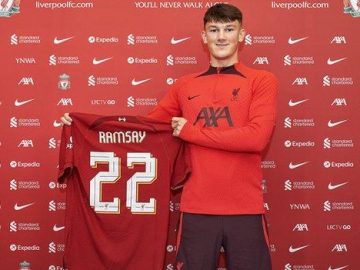 calvin ramsay signs for Liverpool