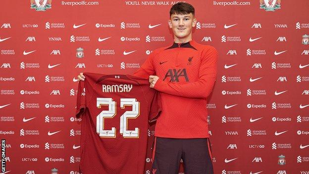 calvin ramsay signs for Liverpool