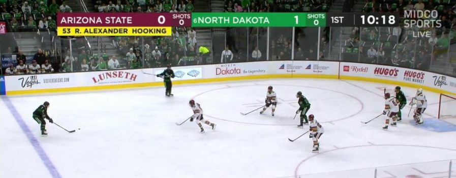 College Hockey: Arizona State Beat North Dakota