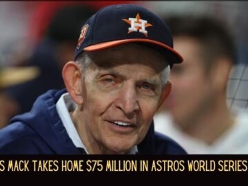 Mattress Mack Takes Home $75 Million in Astros World Series Victory
